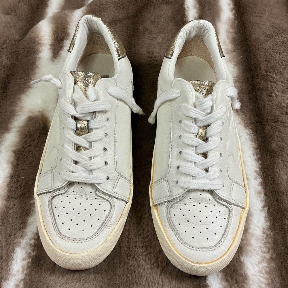 HAVANA White Low-Top Sneakers, Sz 7.5 - Picture 2 of 6